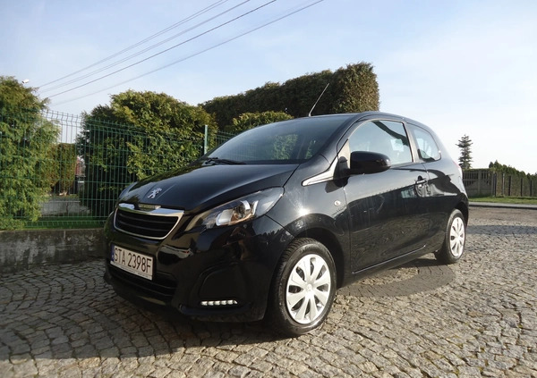 Peugeot 108 cena 25900 przebieg: 122000, rok produkcji 2016 z Leżajsk małe 121